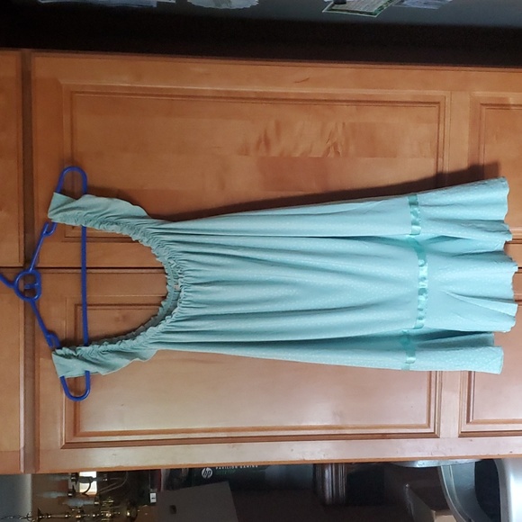 XXL Gilligan & O'Malley Luxe Woman's Nightie Cape Cod Mint Color with Panties. - Picture 3 of 9